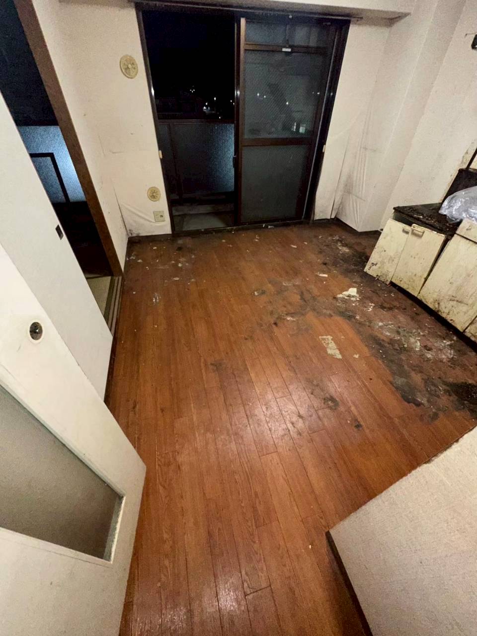 マンション一室の片付け作業の作業後写真